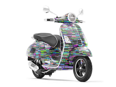 Backup Needed Technology Vespa Scooter Wrap Film