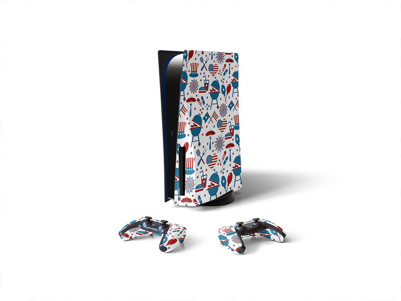 backyard barbecue  Sony PS5 DIY Skin