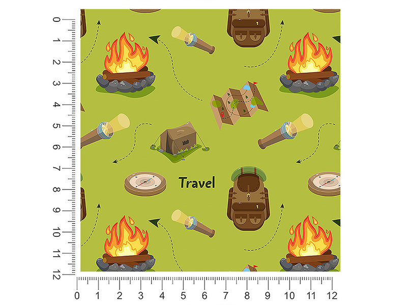 backyard explorations camping 1ft x 1ft Craft Sheets