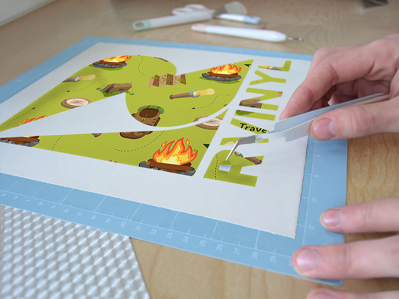 backyard explorations camping Easy Weed Craft Vinyl