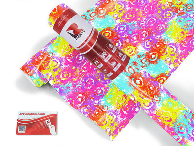 bacterial beauty tie dye Craft Vinyl Roll