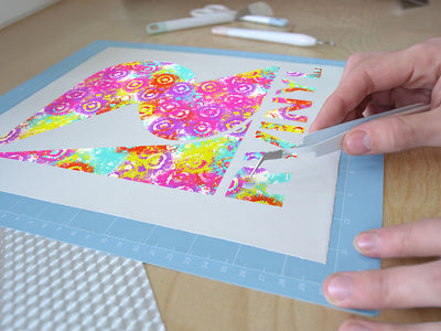 bacterial beauty tie dye Easy Weed Craft Vinyl