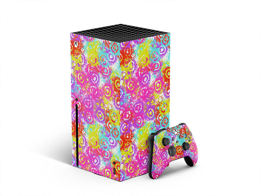 bacterial beauty tie dye XBOX DIY Decal