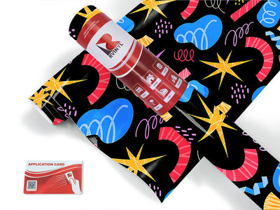 bad boy abstract geometric Craft Vinyl Roll