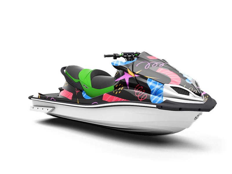 Bad Boy Abstract Jet Ski Vinyl Customized Wrap