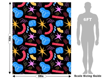 Bad Boy Abstract Vehicle Wrap Scale~Rwraps Series 914 Bad Boy Abstract Measurements~1