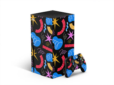 bad boy abstract geometric XBOX DIY Decal