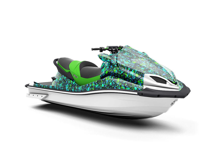 Bad Boys Paint Splatter Jet Ski Vinyl Customized Wrap