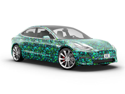 Bad Boys Paint Splatter Vehicle Vinyl Wrap