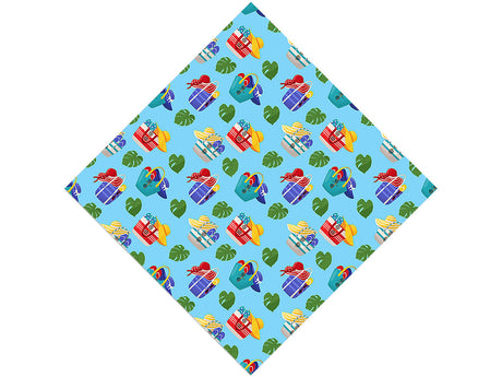 Bags Packed Summertime Vinyl Wrap Pattern