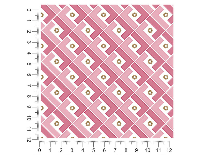 baker miller bars mosaic 1ft x 1ft Craft Sheets