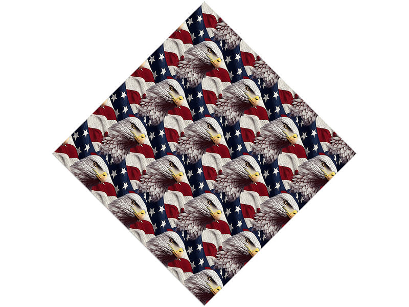 Bald Eagle Americana Vinyl Wrap Pattern