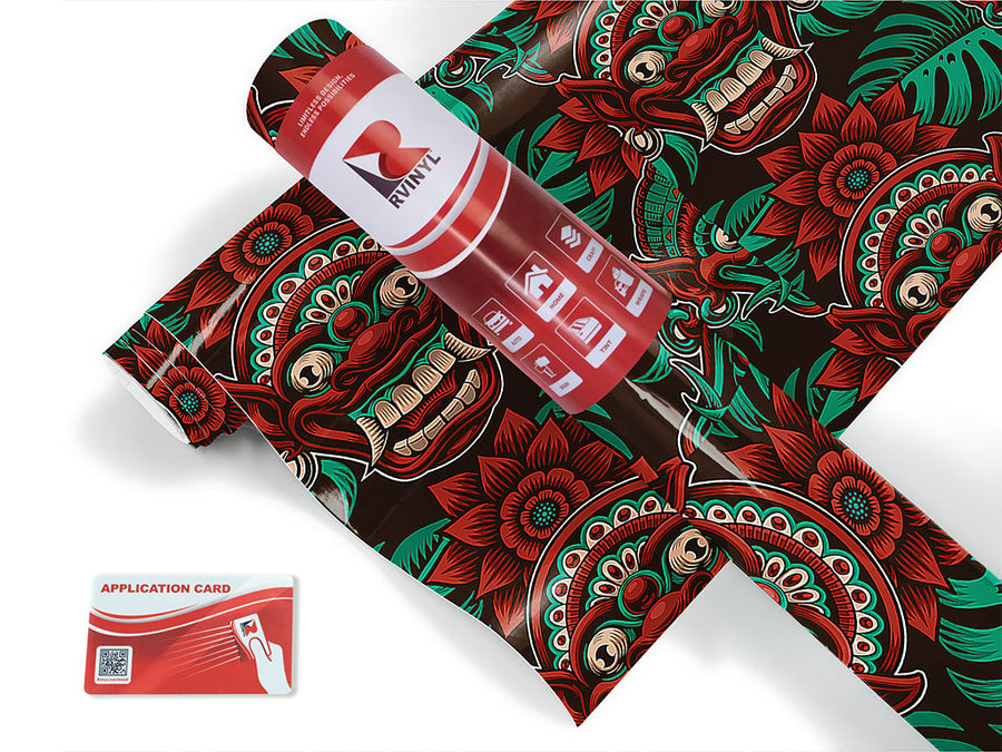 bali mask japanese Craft Vinyl Roll