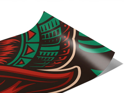 Bali Mask Asian Vinyl Wraps~Rwraps Series 914 Digitally Printed Vinyl Wrap~0