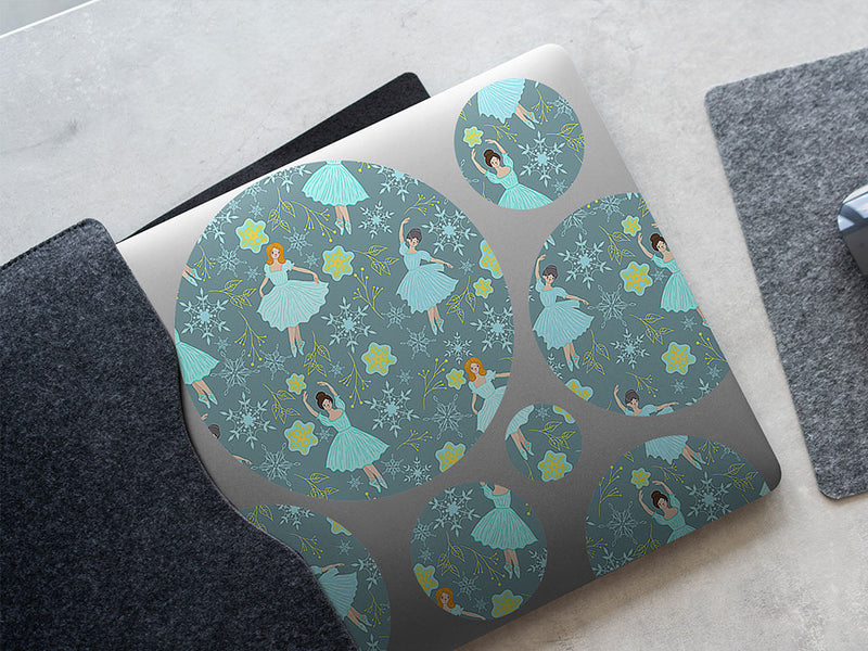 ballerina blues hobby DIY Laptop Stickers