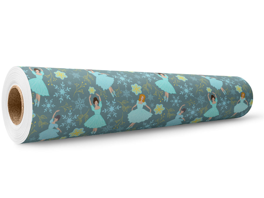 Ballerina Blues Hobby Wrap Film Wholesale Roll~Rwraps Series 914 Digitally Printed Vinyl Roll~5