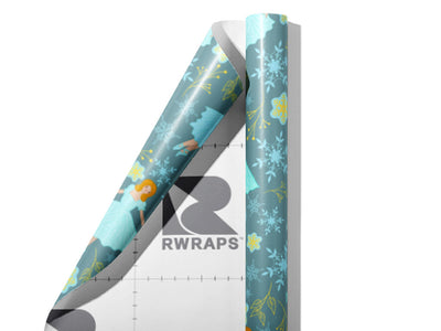 Ballerina Blues Hobby Wrap Film Sheets~Rwraps Series 914 Ballerina Blues Hobby Scrolled Sheet~3