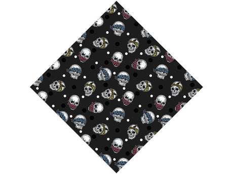 Bandana Three Monkeys Halloween Vinyl Wrap Pattern