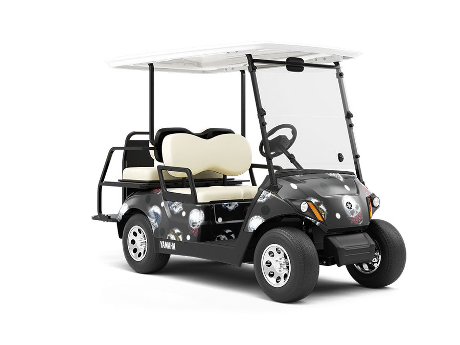 Bandana Three Monkeys Halloween Wrapped Golf Cart