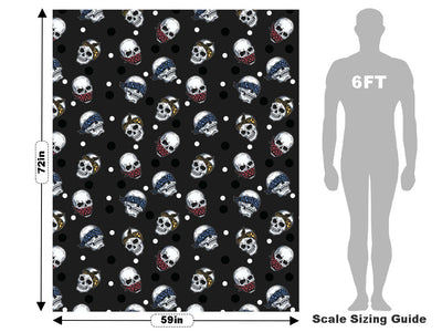 Bandana Three Monkeys Halloween Vehicle Wrap Scale~Rwraps Series 914 Bandana Three Monkeys Halloween Measurements~1