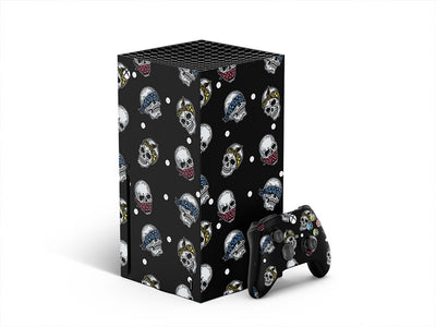 bandana three monkeys skull and bones XBOX DIY Decal