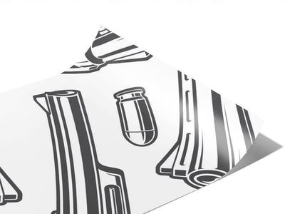 Bang Up Weapon Vinyl Wraps~Rwraps Series 914 Digitally Printed Vinyl Wrap~0