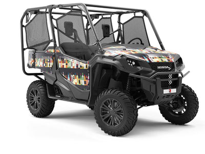 Bar View Alcohol Utility Vehicle Vinyl Wrap