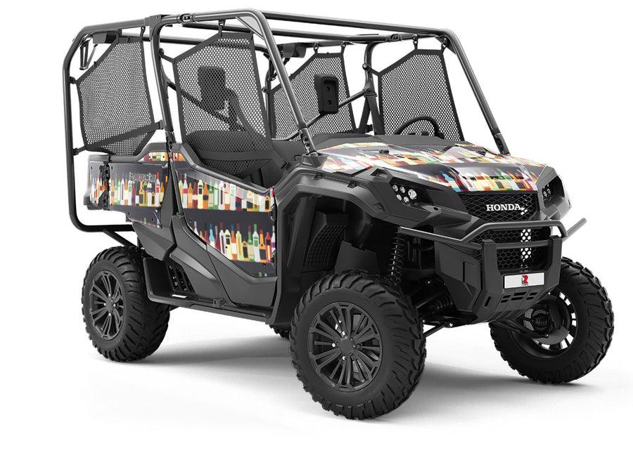 Bar View Alcohol Utility Vehicle Vinyl Wrap