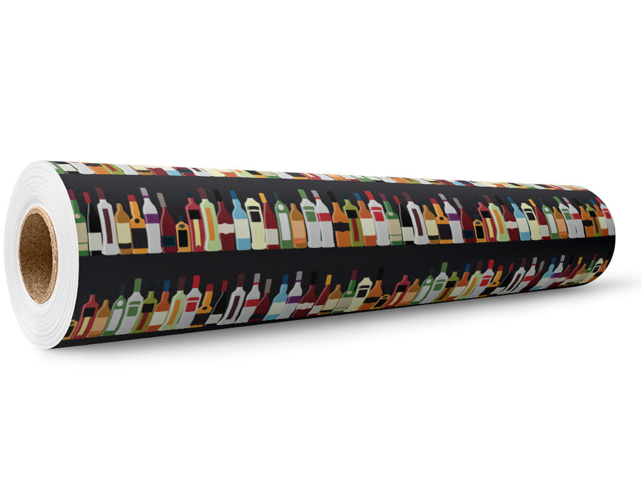 Bar View Alcohol Wrap Film Wholesale Roll~Rwraps Series 914 Digitally Printed Vinyl Roll~5