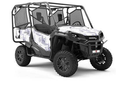 Barbary Tessellations Birds Utility Vehicle Vinyl Wrap
