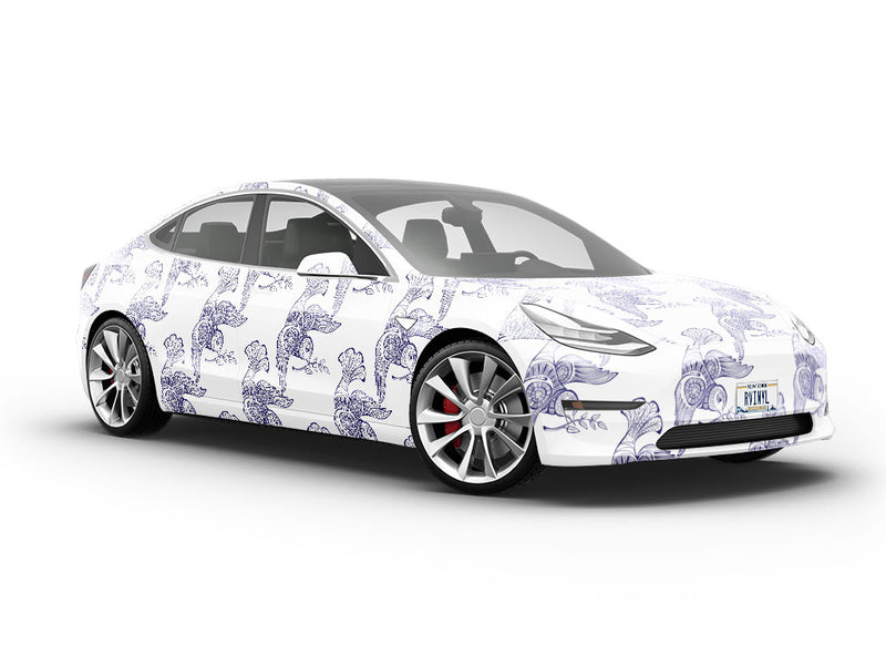 Barbary Tessellations Birds Vehicle Vinyl Wrap