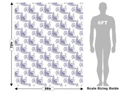 Barbary Tessellations Birds Vehicle Wrap Scale~Rwraps Series 914 Barbary Tessellations Birds Measurements~1