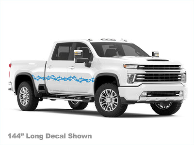 Barbed Wire Truck Custom Vehicle Graphic
