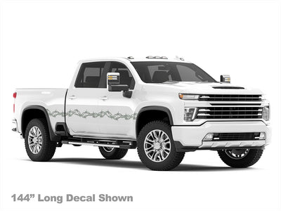 Barbed Wire Truck Custom Vehicle Graphic