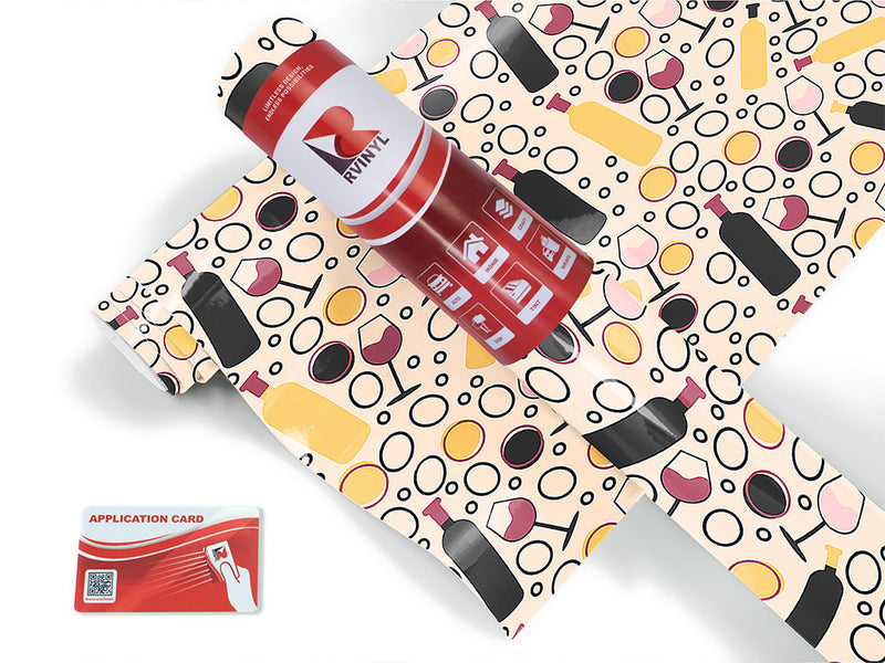 barbera ann alcohol Craft Vinyl Roll