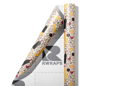 Barbera Ann Alcohol Wrap Film Sheets~Rwraps Series 914 Barbera Ann Alcohol Scrolled Sheet~3