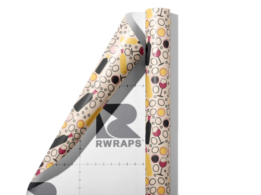 Barbera Ann Alcohol Wrap Film Sheets~Rwraps Series 914 Barbera Ann Alcohol Scrolled Sheet~3