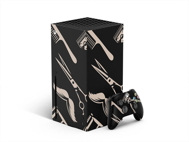 barbershop tools barber shop XBOX DIY Decal