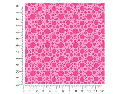 barbie pink polka dot 1ft x 1ft Craft Sheets