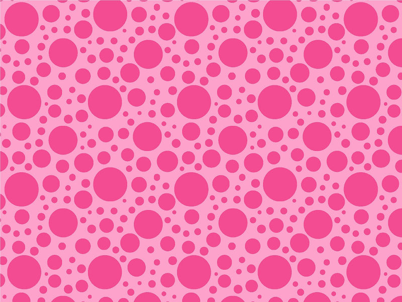 Barbie Pink Polka Dot Vinyl Wrap Pattern~Rwraps Series 914 Digitally Printed Vinyl Wrap~0