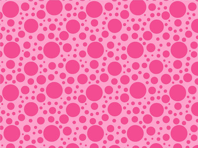 Barbie Pink Polka Dot Vinyl Wrap Pattern~Rwraps Series 914 Digitally Printed Vinyl Wrap~0