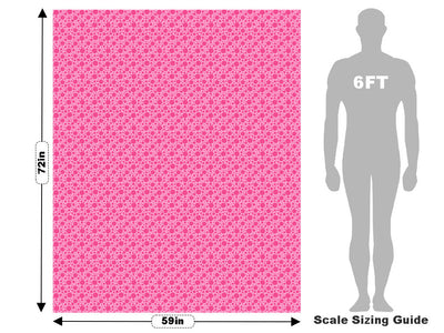 Barbie Pink Polka Dot Vehicle Wrap Scale~Rwraps Series 914 Barbie Pink Polka Dot Measurements~1