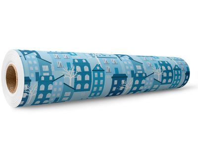 Bare Trees Cityscape Wrap Film Wholesale Roll~Rwraps Series 914 Digitally Printed Vinyl Roll~5
