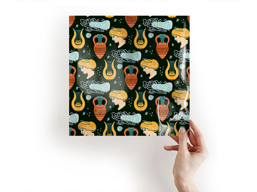 barefaced lyre greco roman Craft Sheets