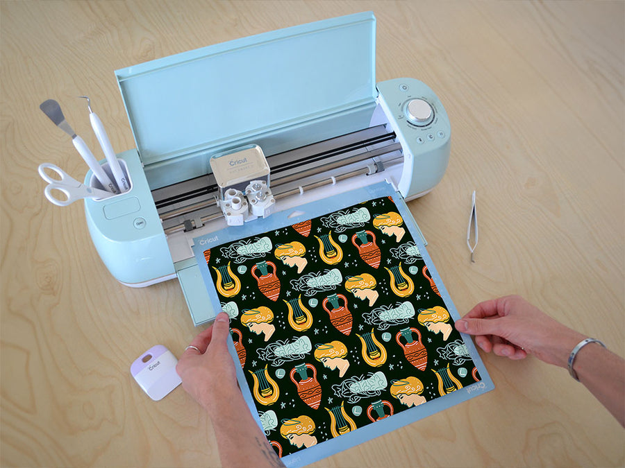 barefaced lyre greco roman Cricut Compatible Vinyl