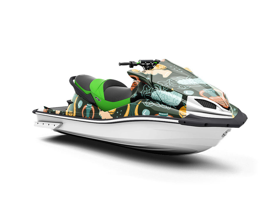 Barefaced Lyre Greco Roman Jet Ski Vinyl Customized Wrap