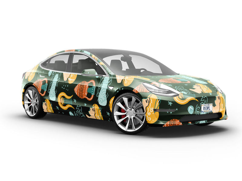 Barefaced Lyre Greco Roman Vehicle Vinyl Wrap