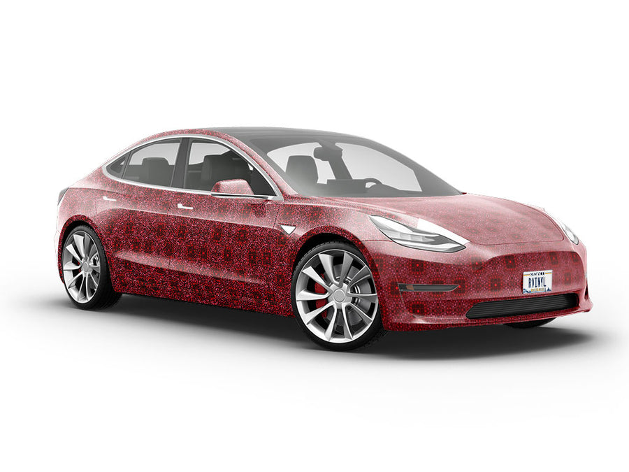 Barnyard Walls Mosaic Vehicle Vinyl Wrap