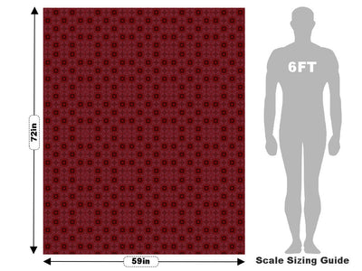 Barnyard Walls Mosaic Vehicle Wrap Scale~Rwraps Series 914 Barnyard Walls Mosaic Measurements~1