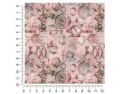 barometric romance steampunk 1ft x 1ft Craft Sheets